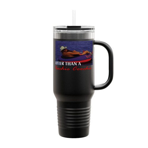 Hotter Than A Hoochie Coochie 1 Insulated Travel Mug