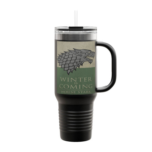 House Stark Winter Is Coming Insulated Travel Mug