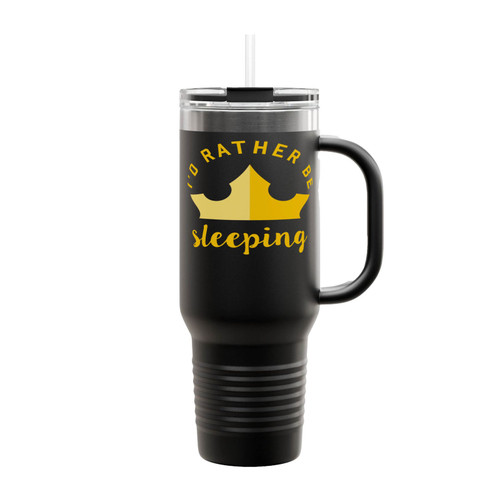 I'd Rather Be Sleeping Insulated Travel Mug