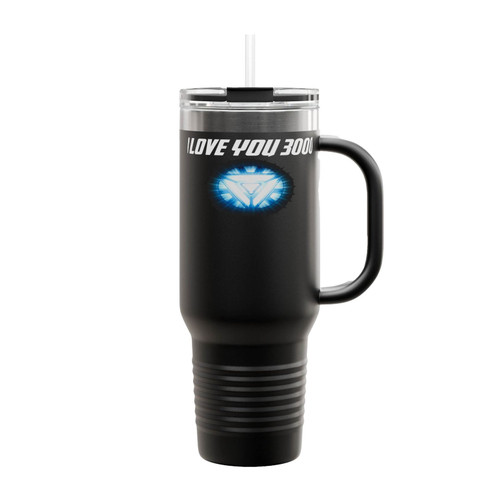 I Love You 3000 Tony Stark Iron Man Endgame Insulated Travel Mug