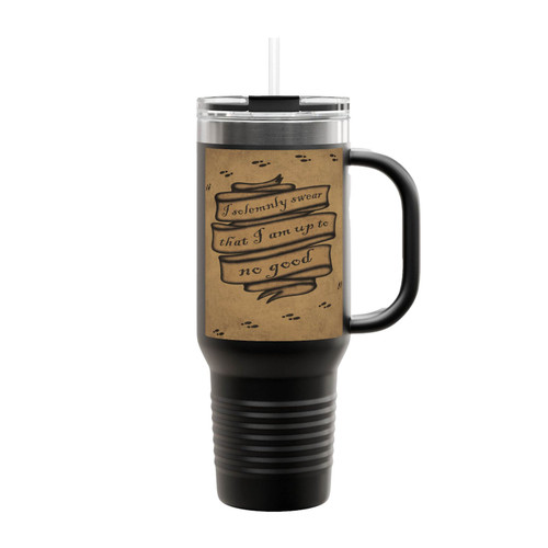 I Solemnly Swear That I Am Up To No Good Insulated Travel Mug