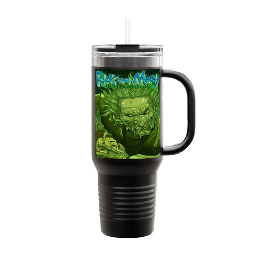 Incredible Rick And Morty Insulated Travel Mug