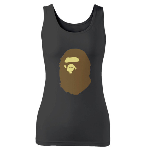 High quality print of this slim fit bape a bathing ape women tank top will turn heads. And bystanders won't be disappointed - the racerback cut looks good one any woman's shoulders.