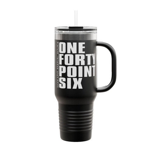 Iron Long Distance Triathlon Insulated Travel Mug