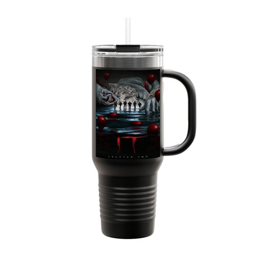 It Chapter Two Clown Horror Insulated Travel Mug