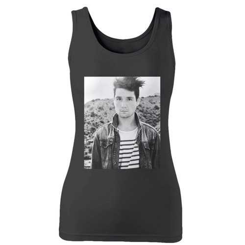 High quality print of this slim fit bastille pompei women tank top will turn heads. And bystanders won't be disappointed - the racerback cut looks good one any woman's shoulders.