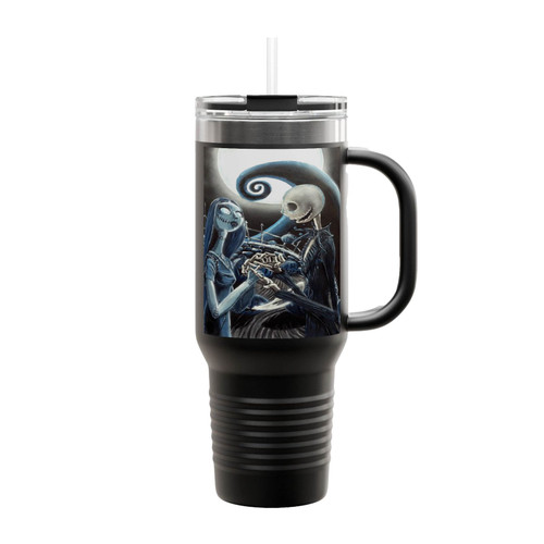 Jack And Sally Loving Insulated Travel Mug