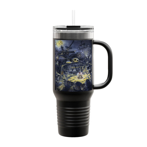 Jack And Sally Skellington Friend Insulated Travel Mug