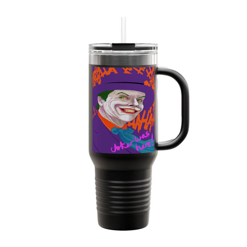 Jack Nicholson Joker 1 Insulated Travel Mug