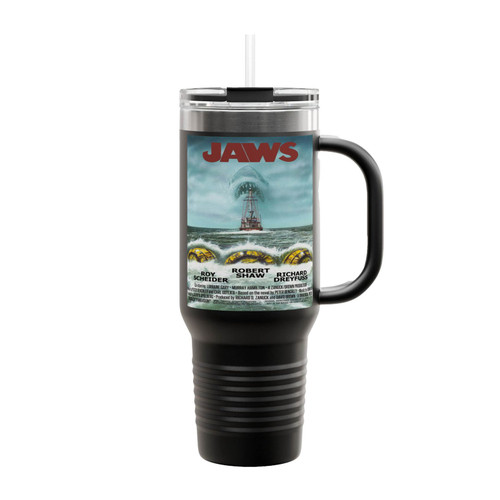 Jaws Master Movie Insulated Travel Mug
