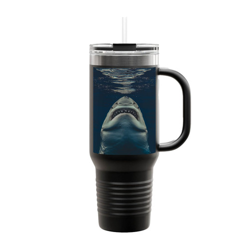 Jaws Real Great White Shark Insulated Travel Mug