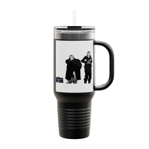 Jay And Silent Bob Insulated Travel Mug
