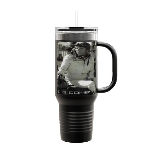 Jessi Combs Postcard Insulated Travel Mug