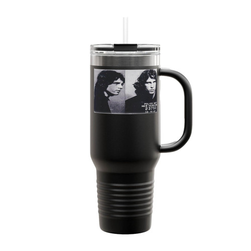 Jim Morrison Arrest Insulated Travel Mug
