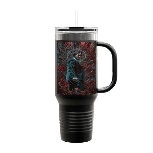 John Wick Movie Art Insulated Travel Mug
