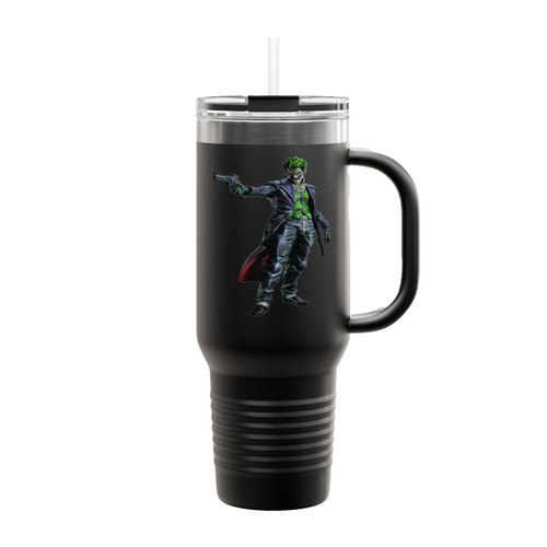 Joker Arkham Origins Insulated Travel Mug