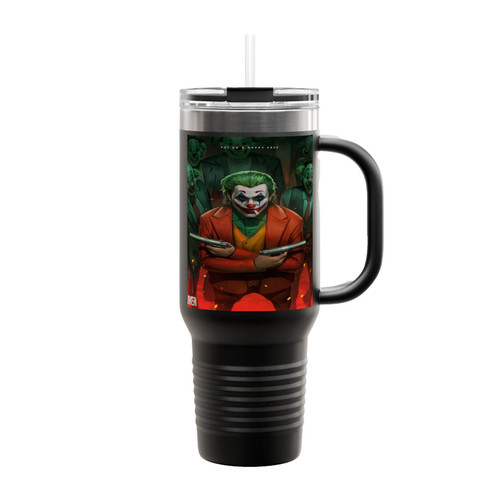 Joker Comics Insulated Travel Mug