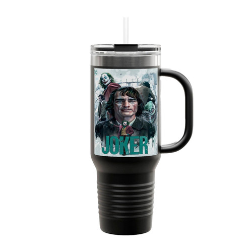 Joker Dc Comics Movie Insulated Travel Mug