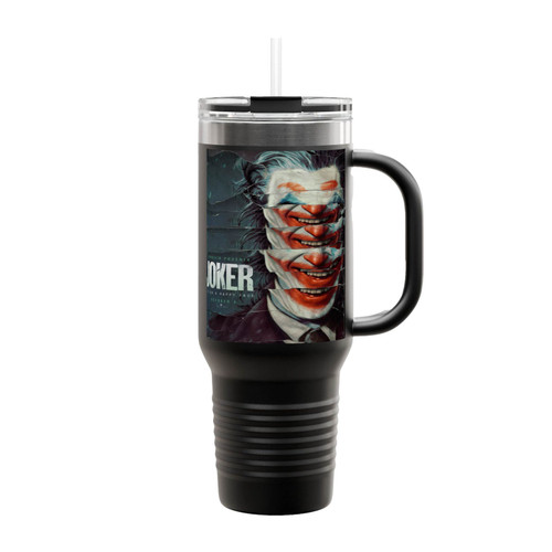 Joker Happy Face 1 Insulated Travel Mug