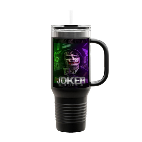 Joker Movie Card Insulated Travel Mug