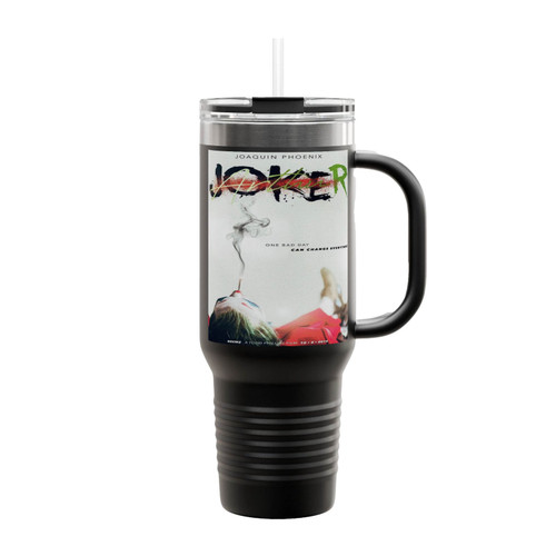 Joker One Bad Day Quote Insulated Travel Mug