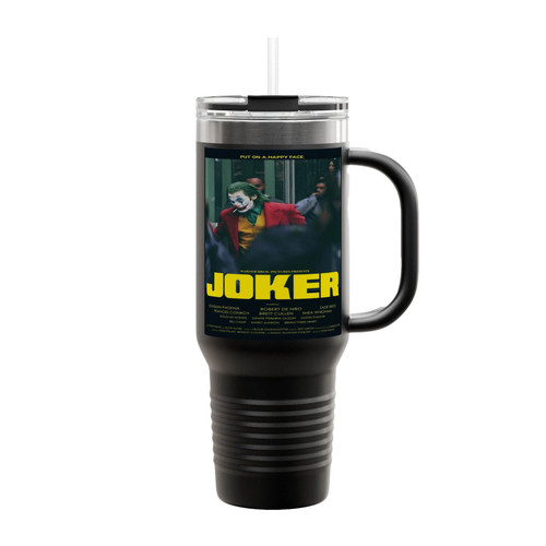 Joker Retro Movie Batman Insulated Travel Mug