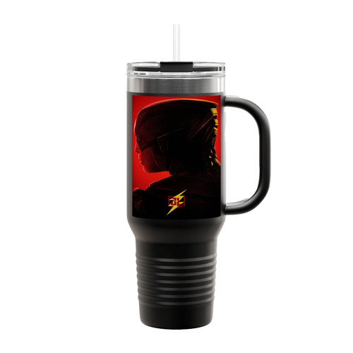 Justice League Flash Character Insulated Travel Mug