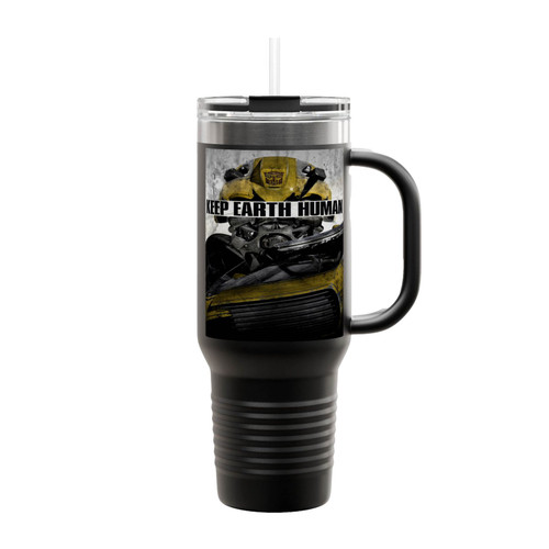Keep Earth Human 2 Insulated Travel Mug