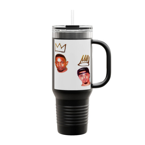 Kendrick Lamar Feat J Cole Logo Insulated Travel Mug