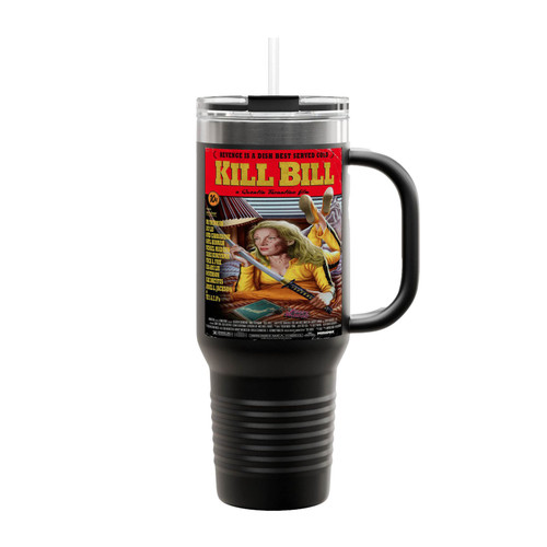 Kill Bill Pulp Fiction Insulated Travel Mug