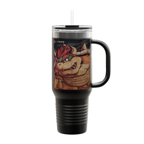 King Koopa Super Mario Bros Insulated Travel Mug