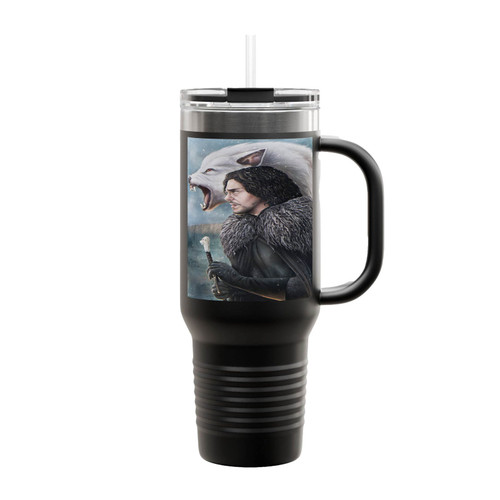 King Of The North Game Of Thrones Insulated Travel Mug
