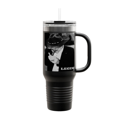 Kinky Friedman Legend Insulated Travel Mug