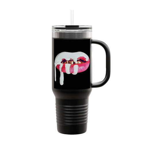 Kylie Jenner Lip Insulated Travel Mug