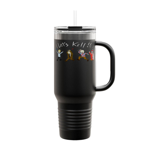 Let's Kill Serial Killer Insulated Travel Mug