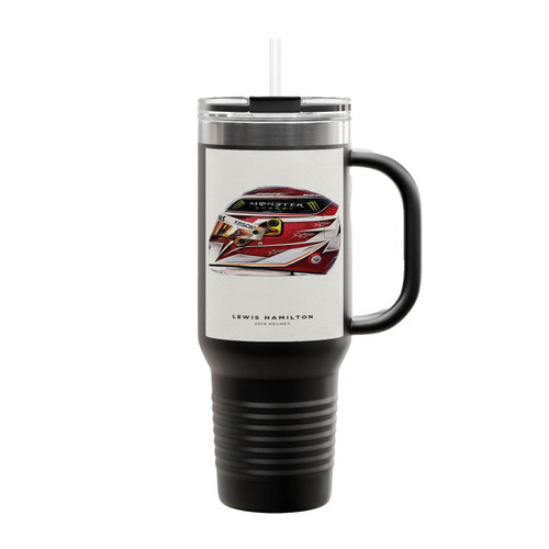 Lewis Hamilton 2019 Helmet Insulated Travel Mug