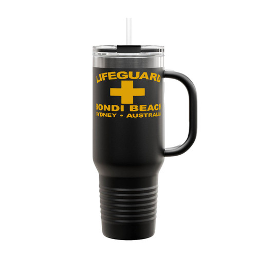 Lifeguard Bondi Beach Sydney Australia Insulated Travel Mug