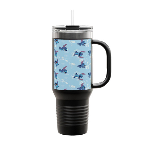 Lilo And Stitch Crowded Insulated Travel Mug