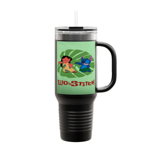 Lilo Stitch Dance Insulated Travel Mug