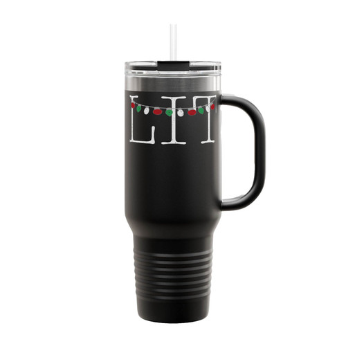 Lit Christmas Insulated Travel Mug