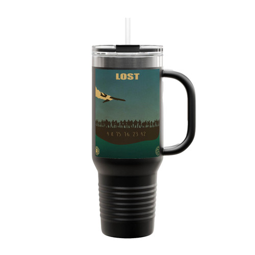 Lost Tv Show Insulated Travel Mug