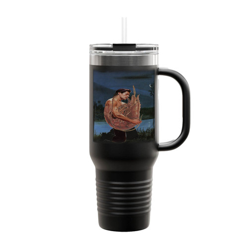 Love Is Shellfish Funny Romance Insulated Travel Mug