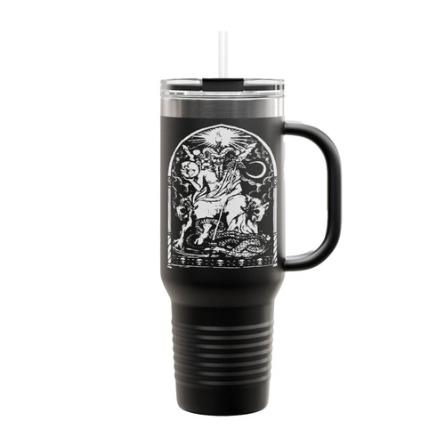 Lucifer The Light Bringer Insulated Travel Mug