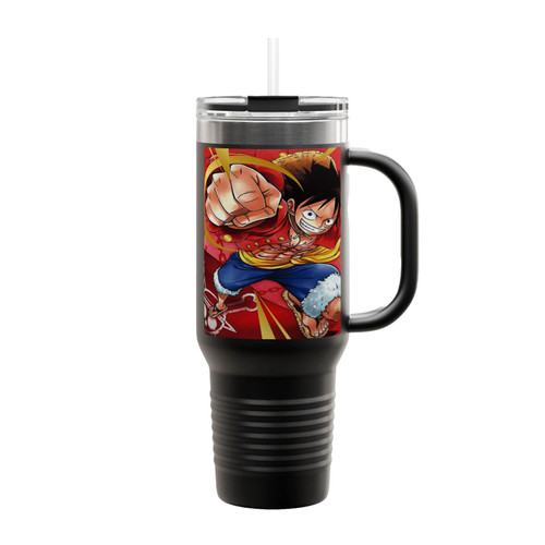 Luffy One Piece Insulated Travel Mug