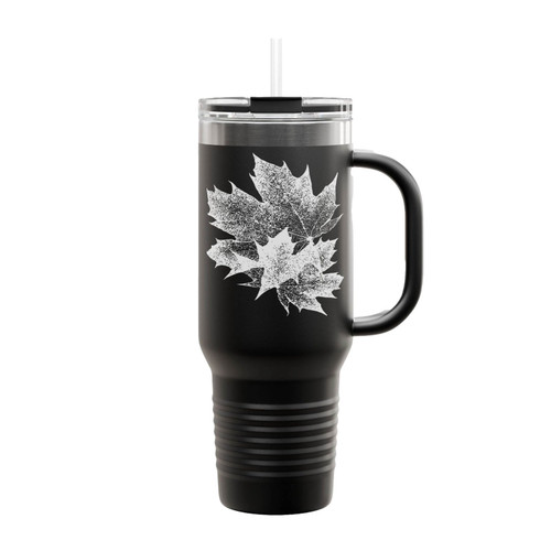 Maple Leaf Insulated Travel Mug