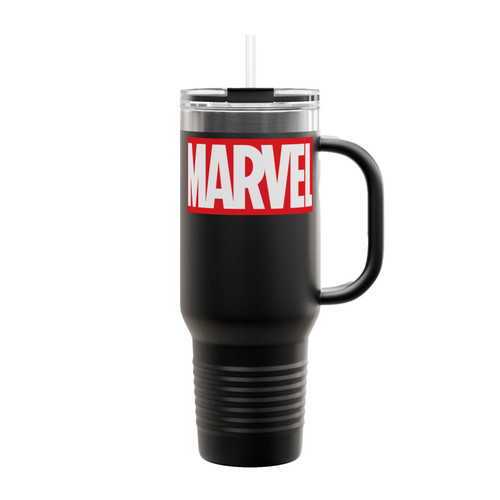 Marvel Comics Box Logo Insulated Travel Mug