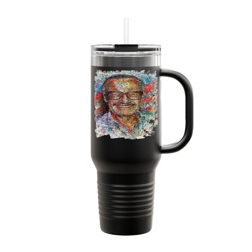 Marvel Stan Lee Comic Collage Insulated Travel Mug