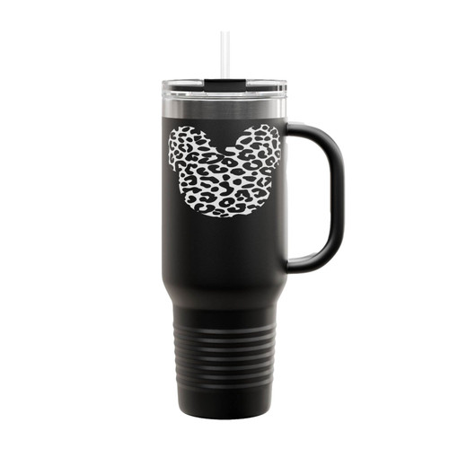 Mickey Mouse Cheetah Insulated Travel Mug