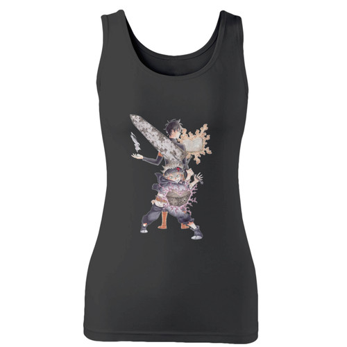 High quality print of this slim fit black clover asta and yuno women tank top will turn heads. And bystanders won't be disappointed - the racerback cut looks good one any woman's shoulders.