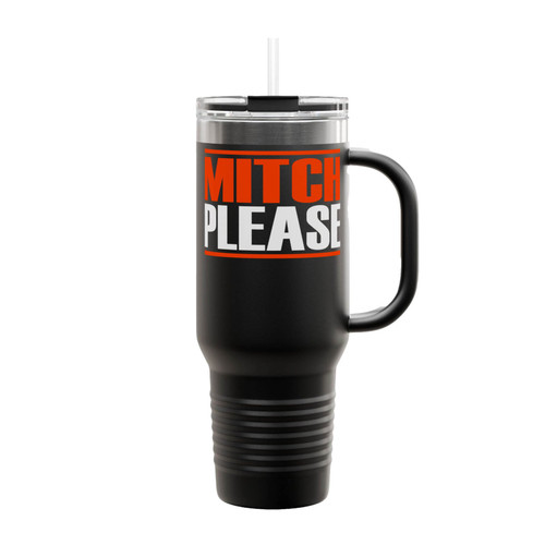 Mitch Please Bold Insulated Travel Mug